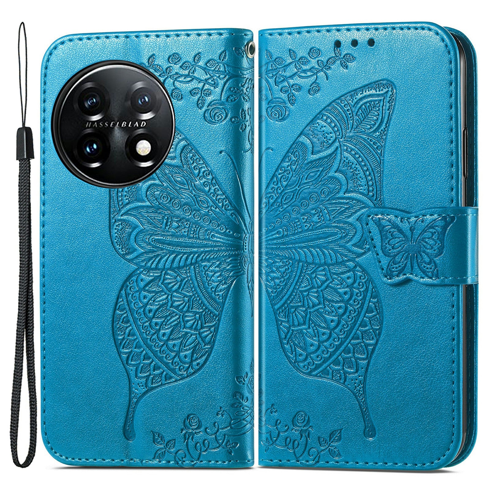 For OnePlus 11 5G PU Leather Shockproof Phone Case Imprinted Butterfly Flip Stand Wallet Cover For OnePlus 11 5G PU Leather Shockproof Phone Case Imprinted Butterfly Flip Stand Wallet Cover